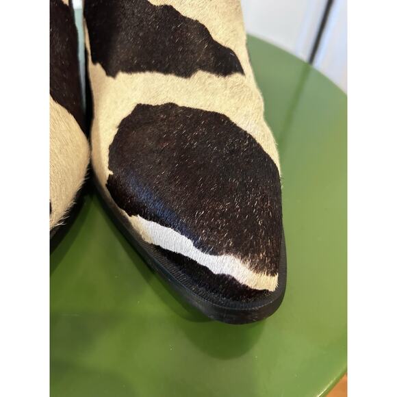 Durango Tooled Cowhide Pony Calf Hair On Hide Cowgirl Cowboy Boots 7.5 RD 1818 - Picture 5 of 16